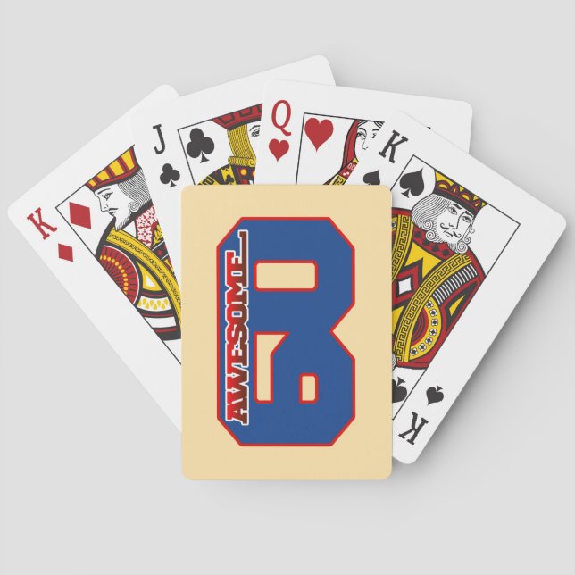 erstaunlich 60 spielkarten (Rückseite)