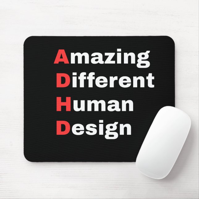 Erstaunlich Andersartiges Menschliches Design - AD Mousepad (Mit Mouse)