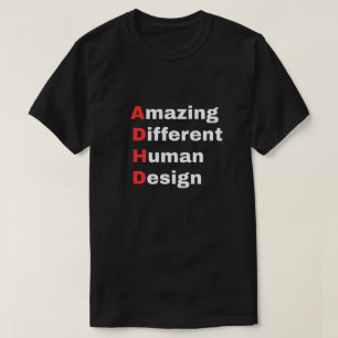 Erstaunlich Andersartiges Menschliches Design - AD T-Shirt