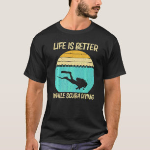 Erstaunlich Bestes Tauchen Für Männer Frauen Beruf T-Shirt