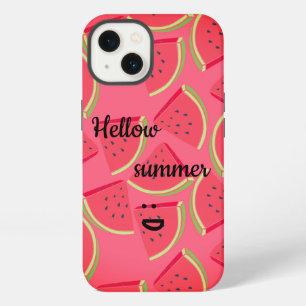 Erstaunlich, Coole, Rosa Wassermelone Hellow Somme iPhone 13 Hülle
