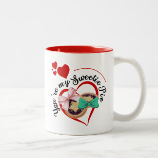 Erstaunlich, dass du mein süßer Kuchen bist Zweifarbige Tasse