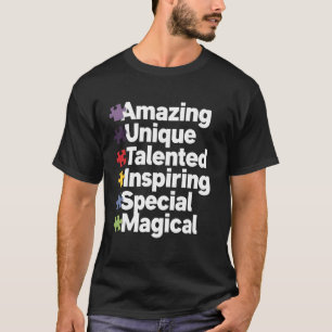 Erstaunlich Einzigartig Talentiert Inspirierend Sp T-Shirt