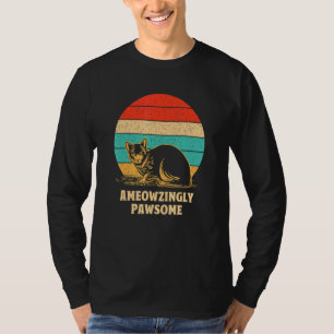 Erstaunlich großartige Katzenmutter Motivationszit T-Shirt