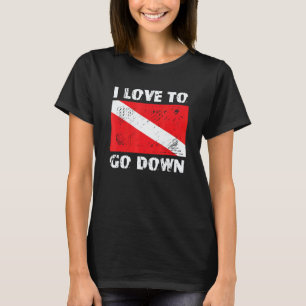 Erstaunlich, ich liebe es, zum Freediving-Tauchen T-Shirt