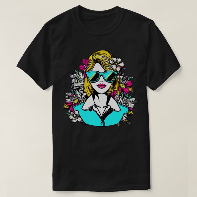 Erstaunlich schöne Flug Attendant Mama T-Shirt (Design vorne)