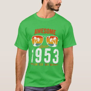 Erstaunlich seit 1953 Geburtstag Retro Vintage 69 T-Shirt
