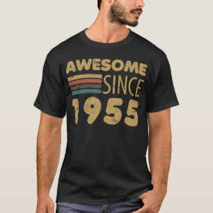 Erstaunlich seit 1955 70. Geburtstag T-Shirt