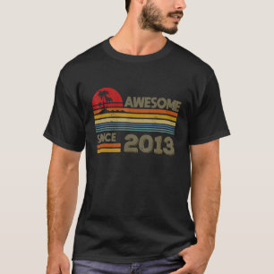 Erstaunlich seit 2013 9. Geburtstag Vintage 9 Jahr T-Shirt