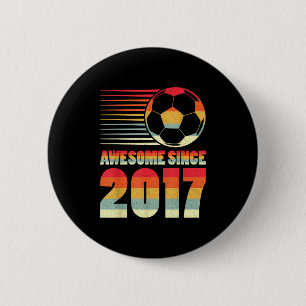 Erstaunlich seit 2017 Fußball Vintage-Geschenke fü Button