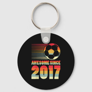 Erstaunlich seit 2017 Fußball Vintage-Geschenke fü Schlüsselanhänger