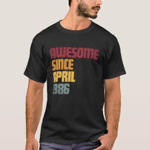 Erstaunlich seit April 1986 40. Geburtstag - Vinta T-Shirt