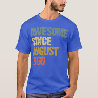 Erstaunlich seit August 1960 Junge T-Shirt