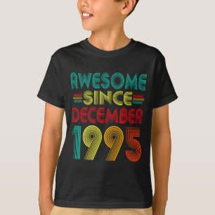 Erstaunlich seit Dezember 1995 Jahre 30. Geburtsta T-Shirt