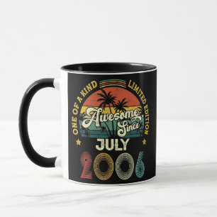 Erstaunlich seit Juli 2006 Vintage 16. Geburtstag Tasse