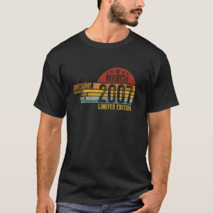 Erstaunlich seit März 2007 Geburtstag Legendär sei T-Shirt