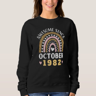 Erstaunlich seit Oktober 1982 für Frauen & Männer Sweatshirt