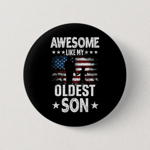 Erstaunlich wie mein ältester Sohn Vintage-USA-Fla Button