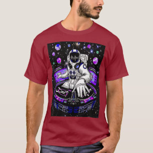 erstaunliche ASRONAU DJ MUSIC MIX LOVER GRAPHIC T-Shirt