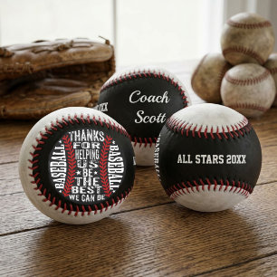 Erstaunliche Baseball-Trainer-Typografie-Zitat ind Baseball