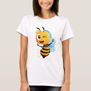 Erstaunliche Biene T-Shirt – Süßes Inspirierendes