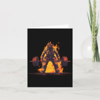 Erstaunliche Feuerwehrmann-Krafttraining-Grafik fü