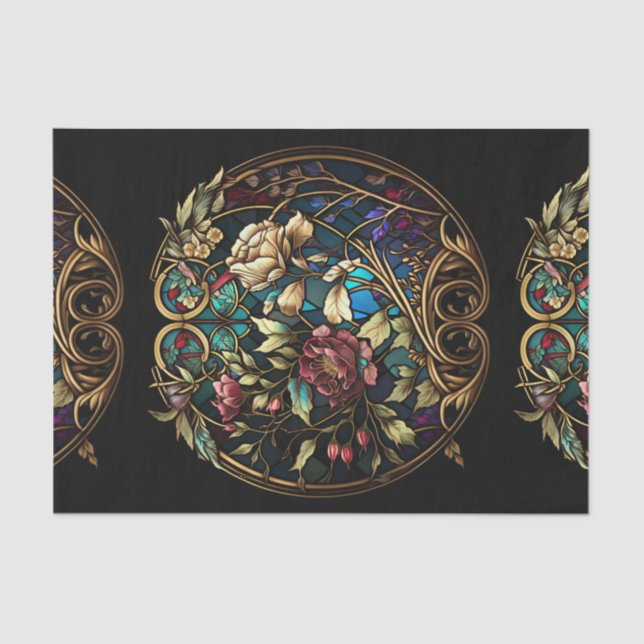 Erstaunliche Glasbläschen Seidenpapier (Vorderseite)