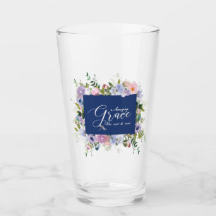 Erstaunliche Gnade floral   Glas
