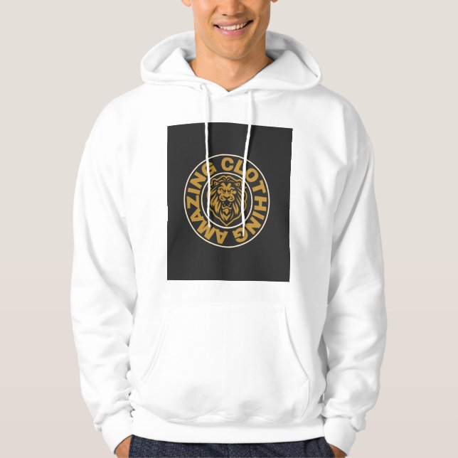 "Erstaunliche Kleidung" Hoodie (Vorderseite)