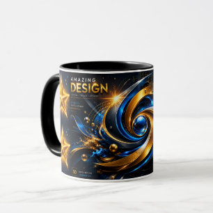 Erstaunliche Kosmische Wirbel Sternenexplosion Abs Tasse