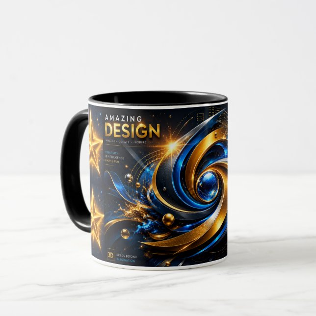 Erstaunliche Kosmische Wirbel Sternenexplosion Abs Tasse (Vorderseite Links)
