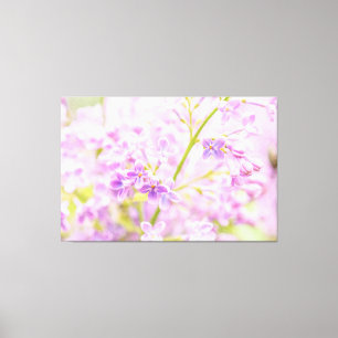 Erstaunliche Lilac-Blume Leinwanddruck