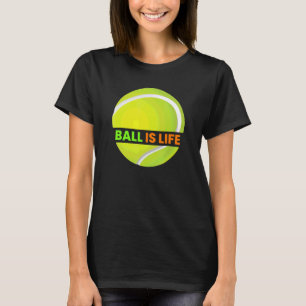Erstaunliche Minimalistische Sport Tennisball Ist  T-Shirt