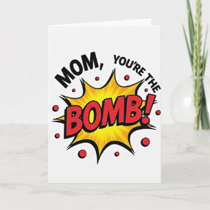 Erstaunliche Mom-Burst-Karte Karte