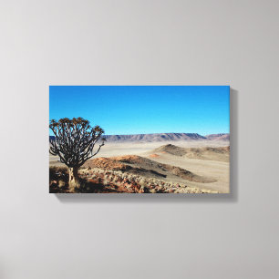 Erstaunliche namibische Landschaft gedehnte Leinwa Leinwanddruck
