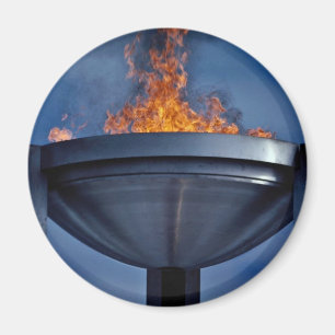 Erstaunliche olympische Flamme Magnet