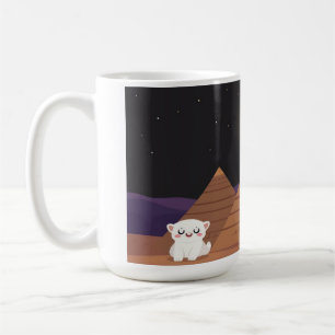 Erstaunliche Pyramiden Kaffeetasse