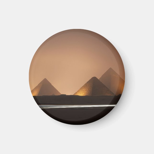 Erstaunliche Pyramiden Magnet (Vorne)