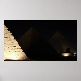 Erstaunliche Pyramiden Poster