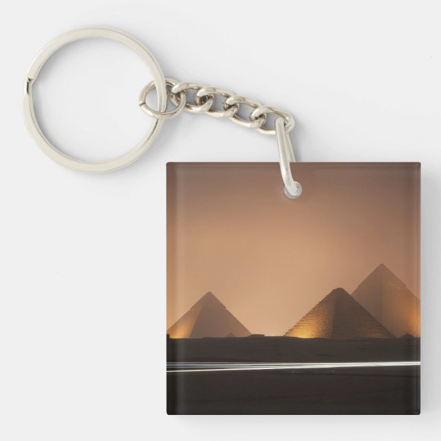 Erstaunliche Pyramiden Schlüsselanhänger (Vorderseite)