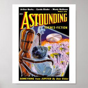 Erstaunliche Science Fiction (März 1938) Poster