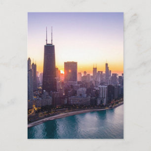 Erstaunliche Stadt Einladungspostkarte