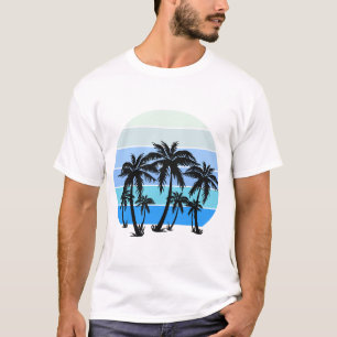 Erstaunliche Strandgestaltung T-Shirt