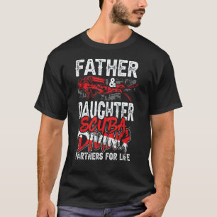 Erstaunliche Vater-Tochter-Tauchpartner T-Shirt