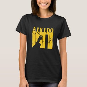 Erstaunliche Vintage-Aikido-Designs Geschenk T-Shirt