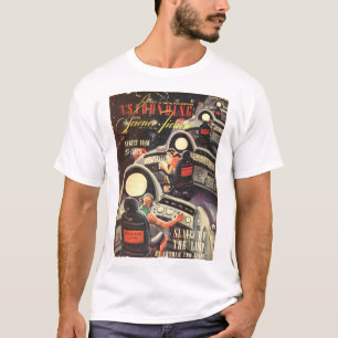 Erstaunliche Wissenschaft Fiction_ _Pulp Kunst im T-Shirt