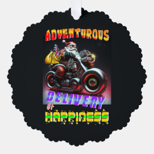 Erstaunliche Zufriedenheit Ornament Karte