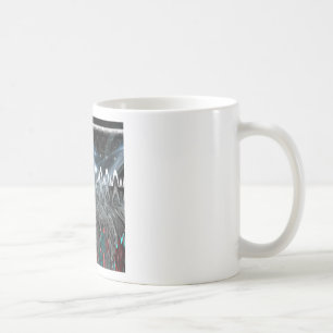 Erstaunlicher abstrakter Kunstprint Tasse