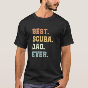 Erstaunlicher Bester Tauch-Vater Allerwens Tages S T-Shirt