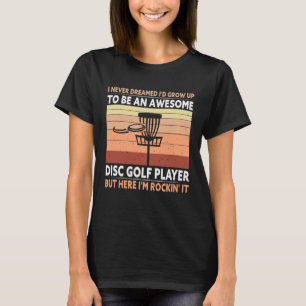 Erstaunlicher Disc-Golf-Spieler Golfing-Liebhaber  T-Shirt